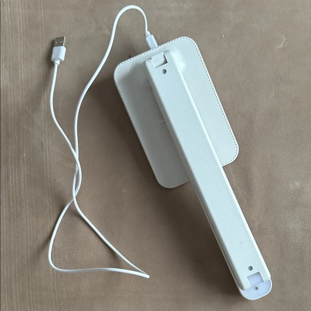 Small Portable White Lamp